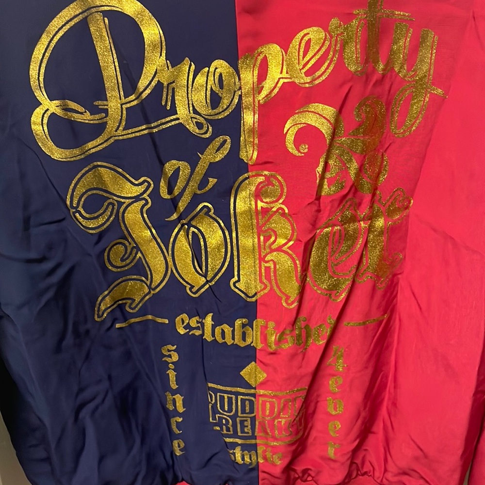 Suicide squad jacket ladies size small